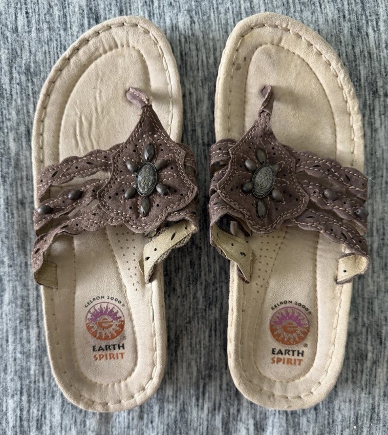 Earth Spirit sandals close up